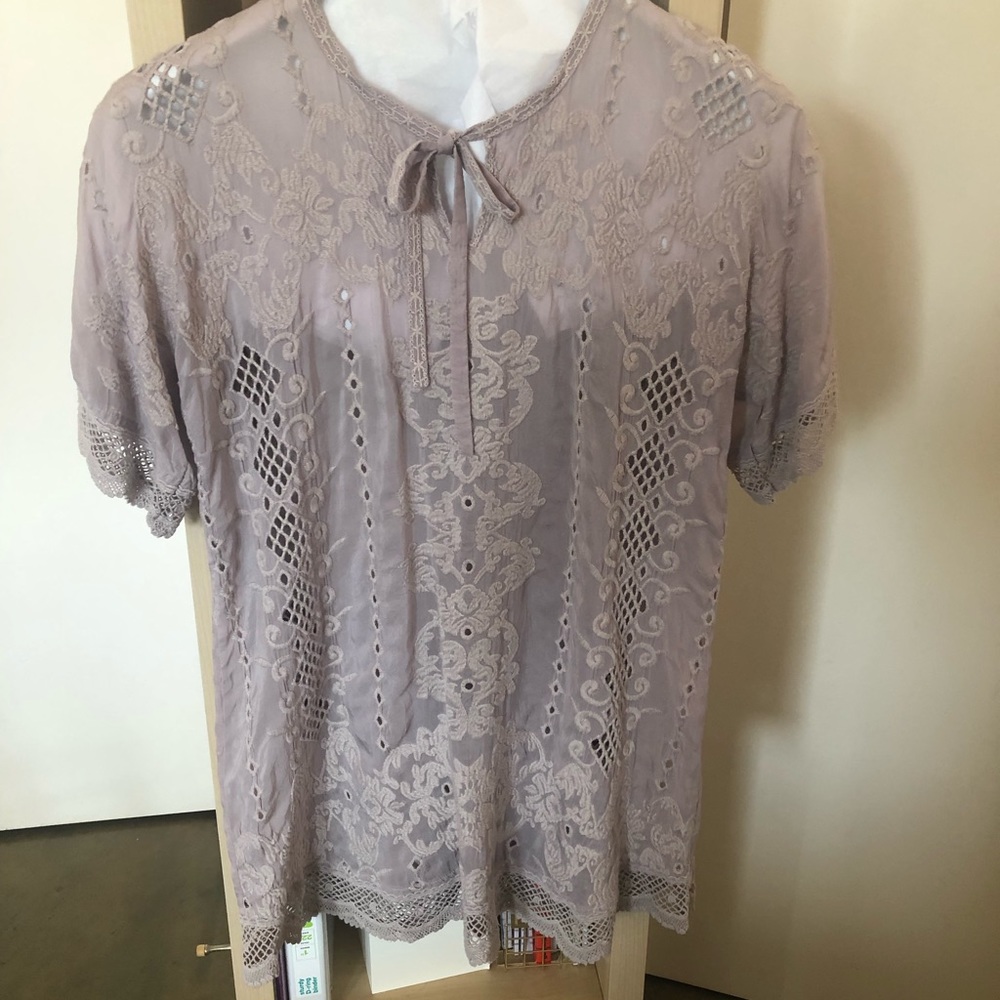 JOHNNY WAS MINI DRESS